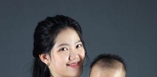 Chụp ảnh với phông nền trơn tại phim trường 9X